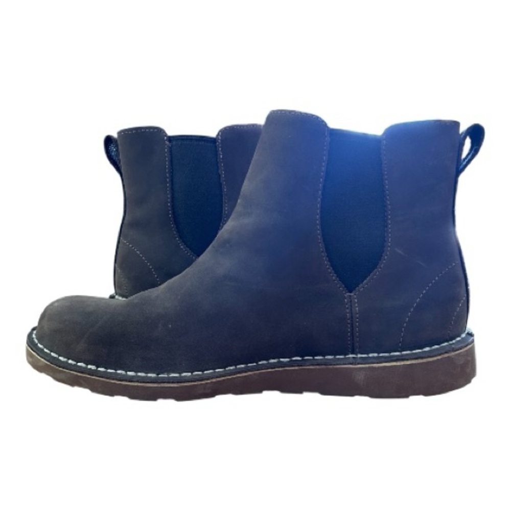 L.L. BEAN Stonington‎ Chelsea Boots Leather Brown Cocoa 11W Wide - Picture 3 of 9